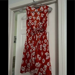 Red floral
